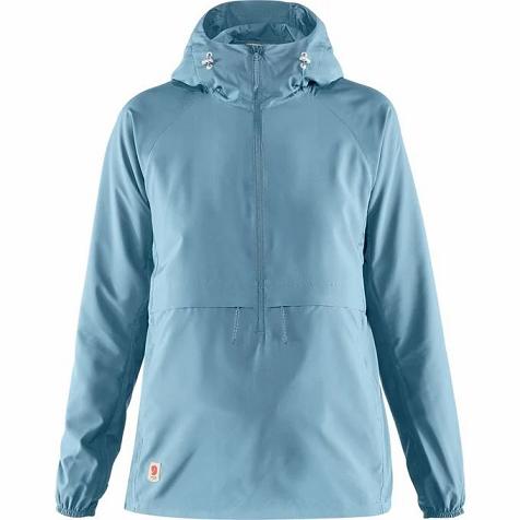 Fjallraven Women High Coast Anoraks Blue PH39762 Philippines